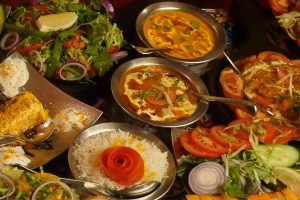 Veggie menu for two persons